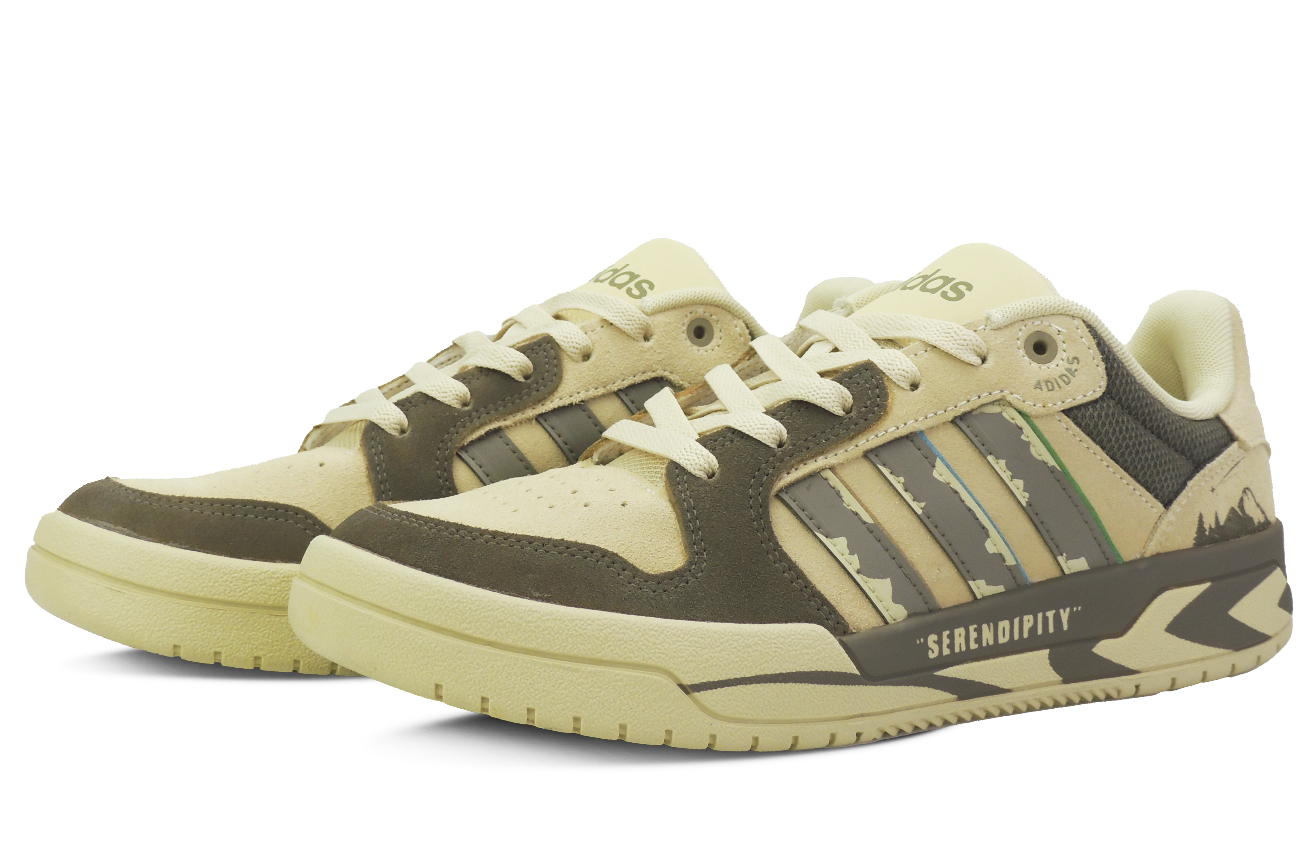 [Custom Shoes] adidas Neo Entrap 'Desert Green' 圖 4