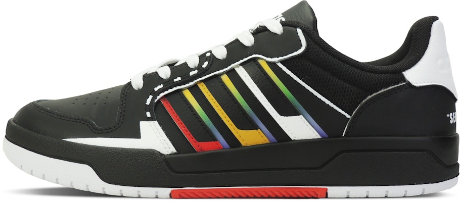 【客製化球鞋】adidas neo Entrap 極速系列 動力引擎 漸變 百搭 低筒 板鞋 男款 黑色 Order 【客製化球鞋】adidas neo Entrap 極速系列 動力引擎 漸變 百搭 低筒 板鞋 男款 黑色