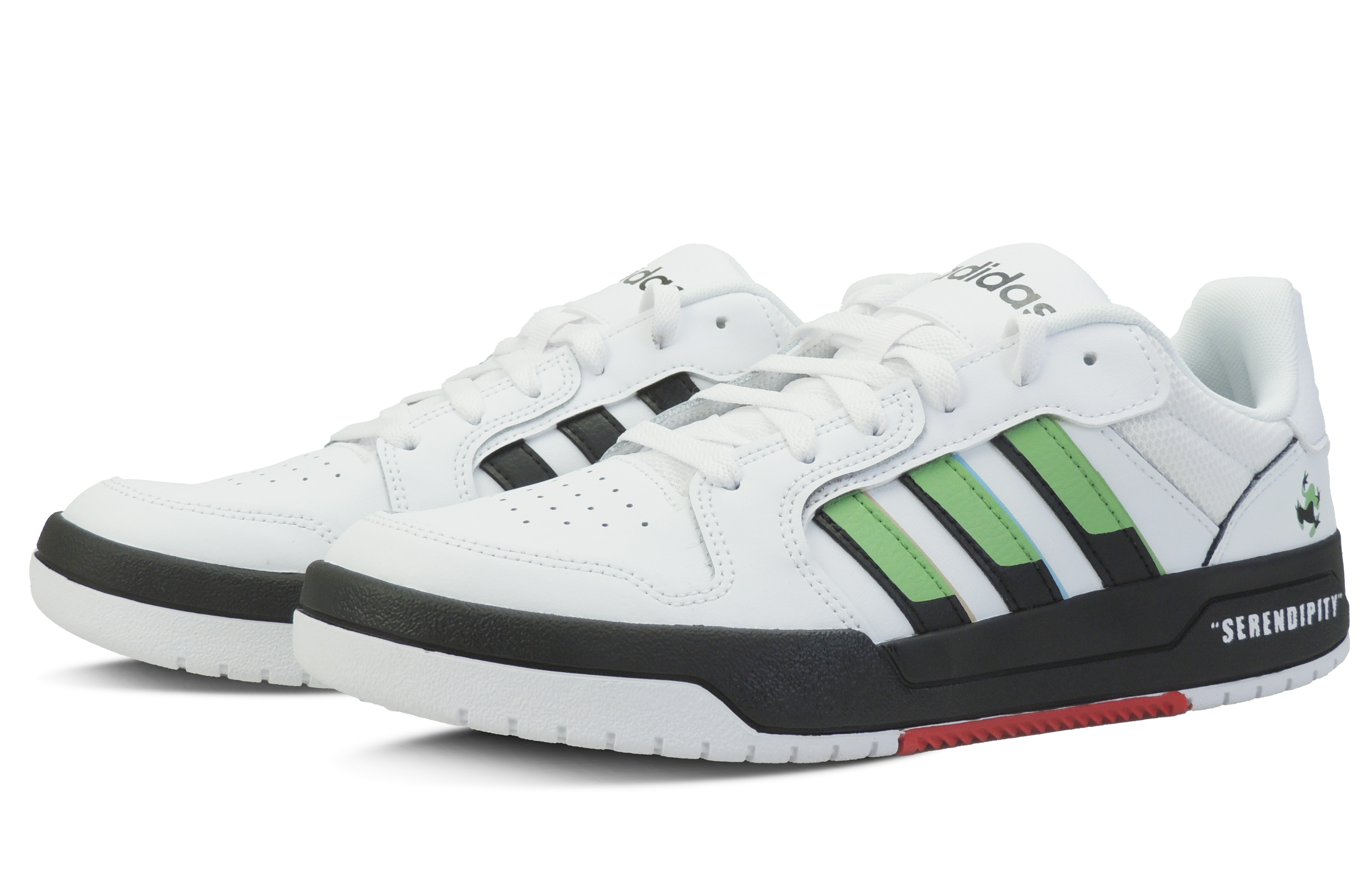 Shop [Sepatu Kustom] adidas neo Entrap 'Triple Green Swamp' FY6075(Team128-绿鸣之心)