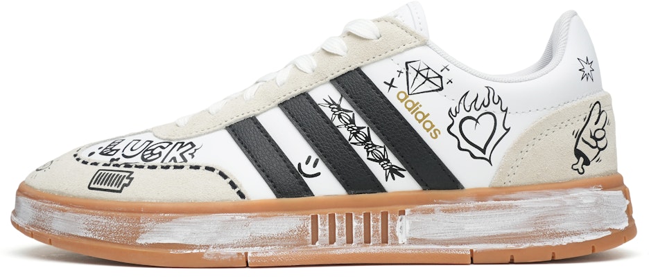 【定制鞋款】阿迪达斯neo Gradas '幸运涂鸦' FW3378(Team35-幸运主题涂鸦) Buy 【定制鞋款】阿迪达斯neo Gradas '幸运涂鸦' FW3378(Team35-幸运主题涂鸦)