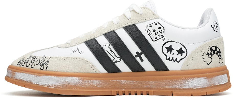 【定制鞋款】阿迪达斯neo Gradas '幸运涂鸦' FW3378(Team35-幸运主题涂鸦) Lookbook 【定制鞋款】阿迪达斯neo Gradas '幸运涂鸦' FW3378(Team35-幸运主题涂鸦)