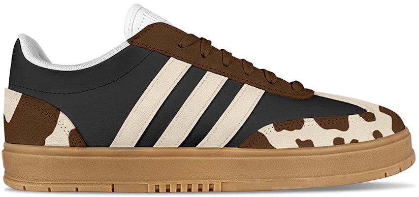 커스텀 아디다스 네오 그라다스 로우 '카우 프린트 정글 브라운' IE9044(TeamY-男女款奶牛纹黑棕米) Lookbook 커스텀 아디다스 네오 그라다스 로우 '카우 프린트 정글 브라운' IE9044(TeamY-男女款奶牛纹黑棕米)