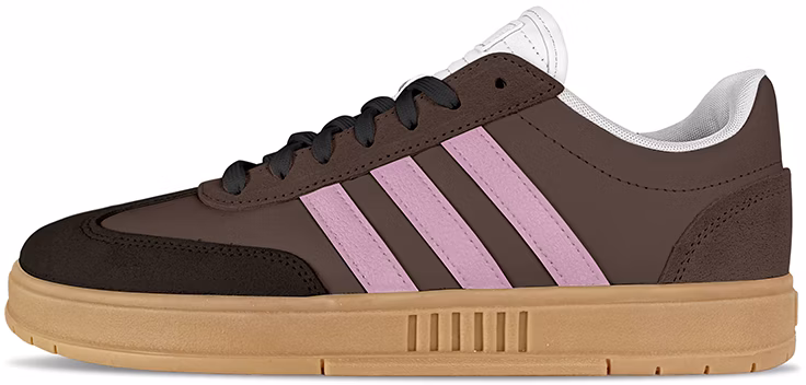 custom-shoes-adidas-neo-gradas-low-trainers-chocolate-ice-cream-brown-pink