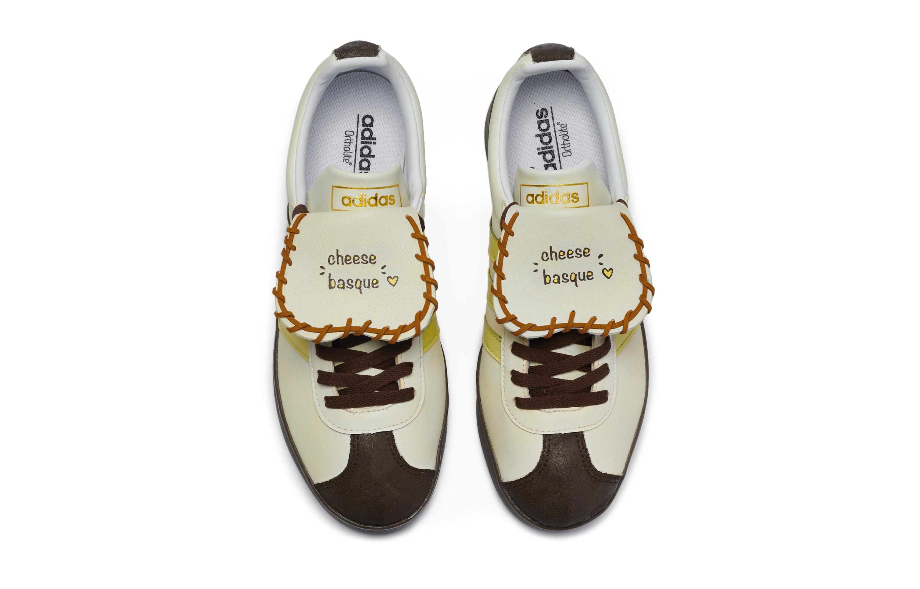 Purchase [Kasut Kustom] adidas neo VL Court 811 'Kek Keju Basque' ID6015(Team80-男女同款起司巴斯克)