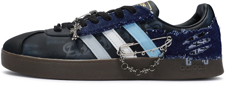 【訂製球鞋】adidas neo Vl Court 811製作 信仰不滅 克羅心 牛仔縫補 低筒 板鞋 男女同款 黑藍白灰 Buy 【訂製球鞋】adidas neo Vl Court 811製作 信仰不滅 克羅心 牛仔縫補 低筒 板鞋 男女同款 黑藍白灰