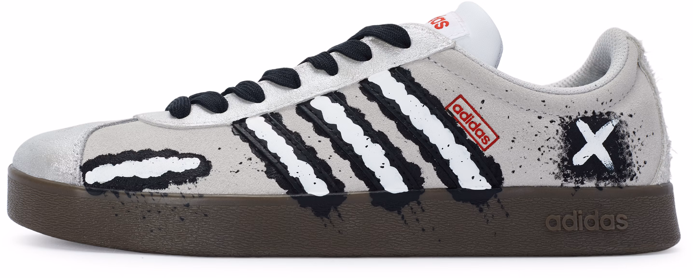 custom-shoes-adidas-neo-vl-court-811-dark-grey-black-silver-white