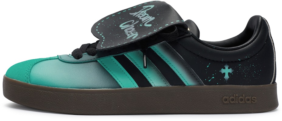 【訂製球鞋】adidas neo Vl Court 811製造 想像星河 克羅心 氛圍感 低筒 球鞋 男女同款 黑綠 Buy 【訂製球鞋】adidas neo Vl Court 811製造 想像星河 克羅心 氛圍感 低筒 球鞋 男女同款 黑綠