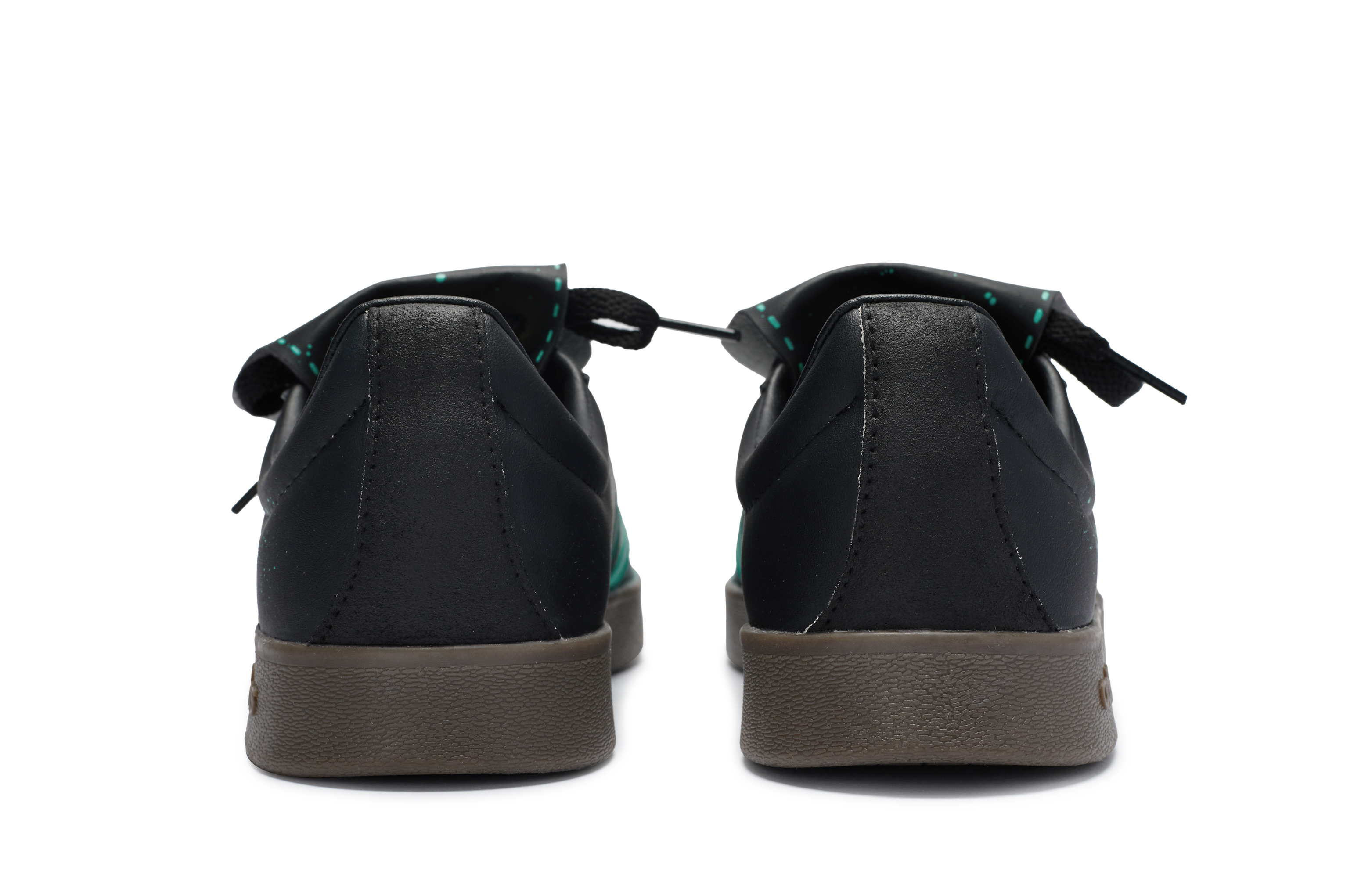 Details for [커스텀 슈즈] 아디다스 네오 VL 코트 811 '몽환 은하 블랙-그린' ID6017(Team80-男女同款梦幻星河)