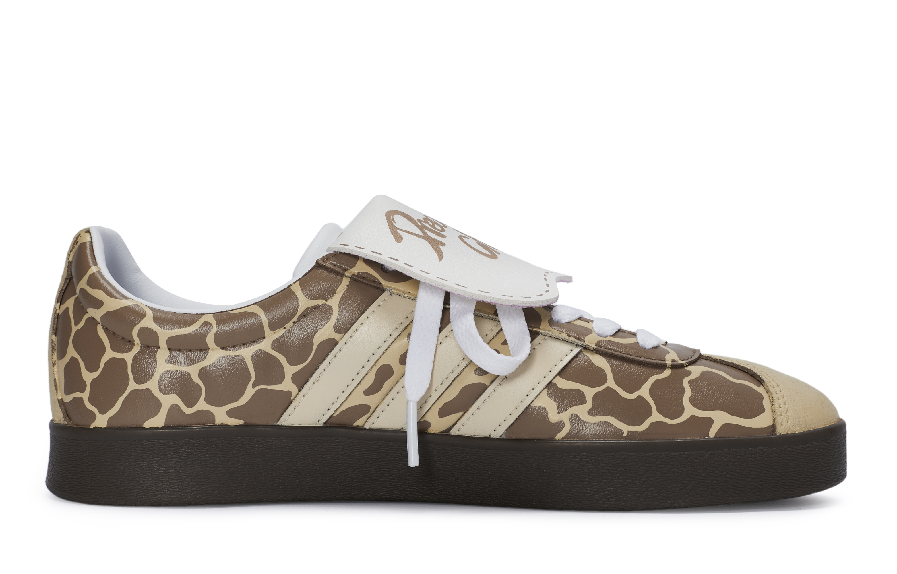 [Custom Shoes] adidas Neo VL Court 811 'Giraffe Yellow-Brown' 圖 3