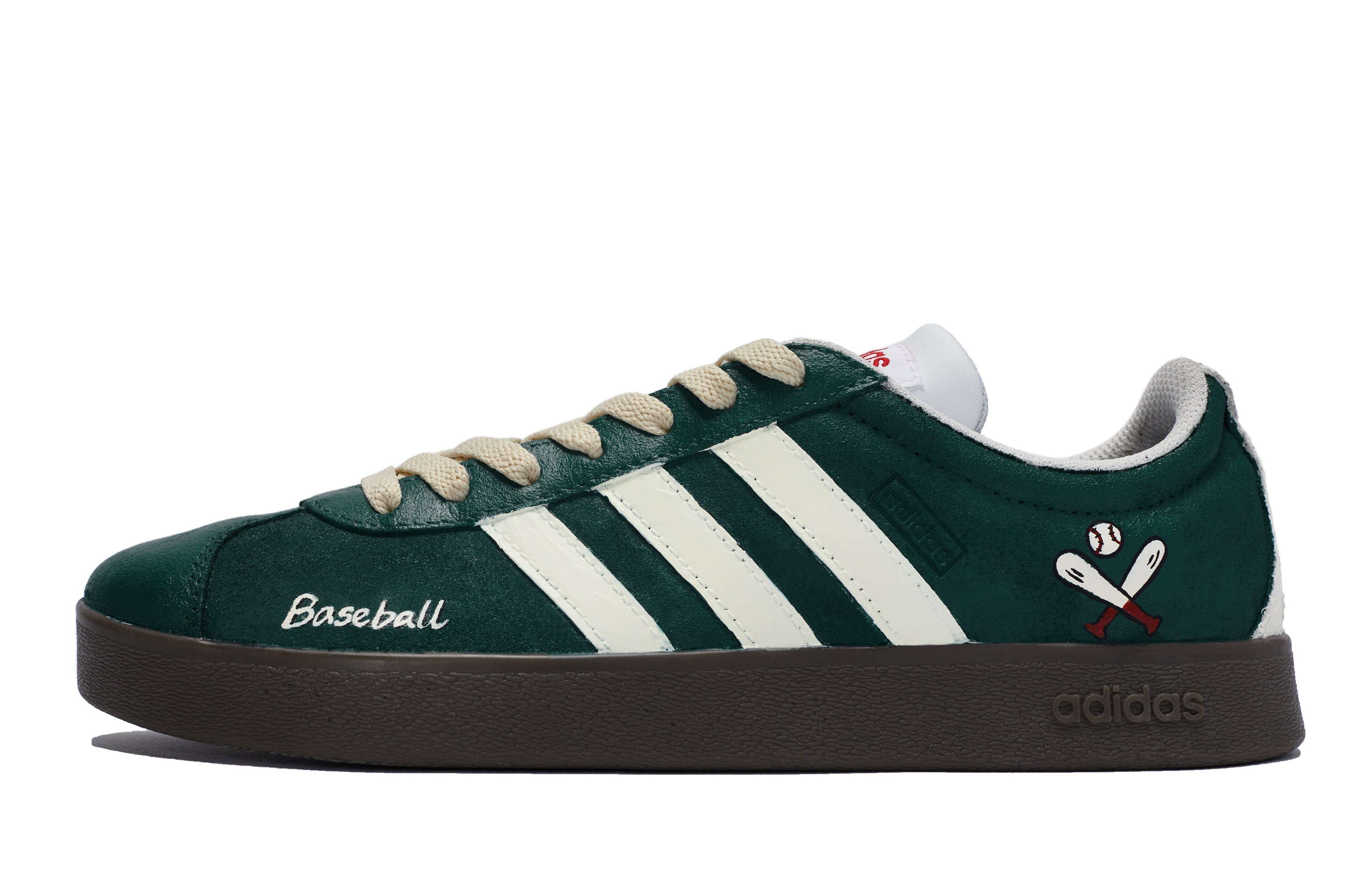 [Custom Shoes] adidas neo VL Court 811 'Green Cream'