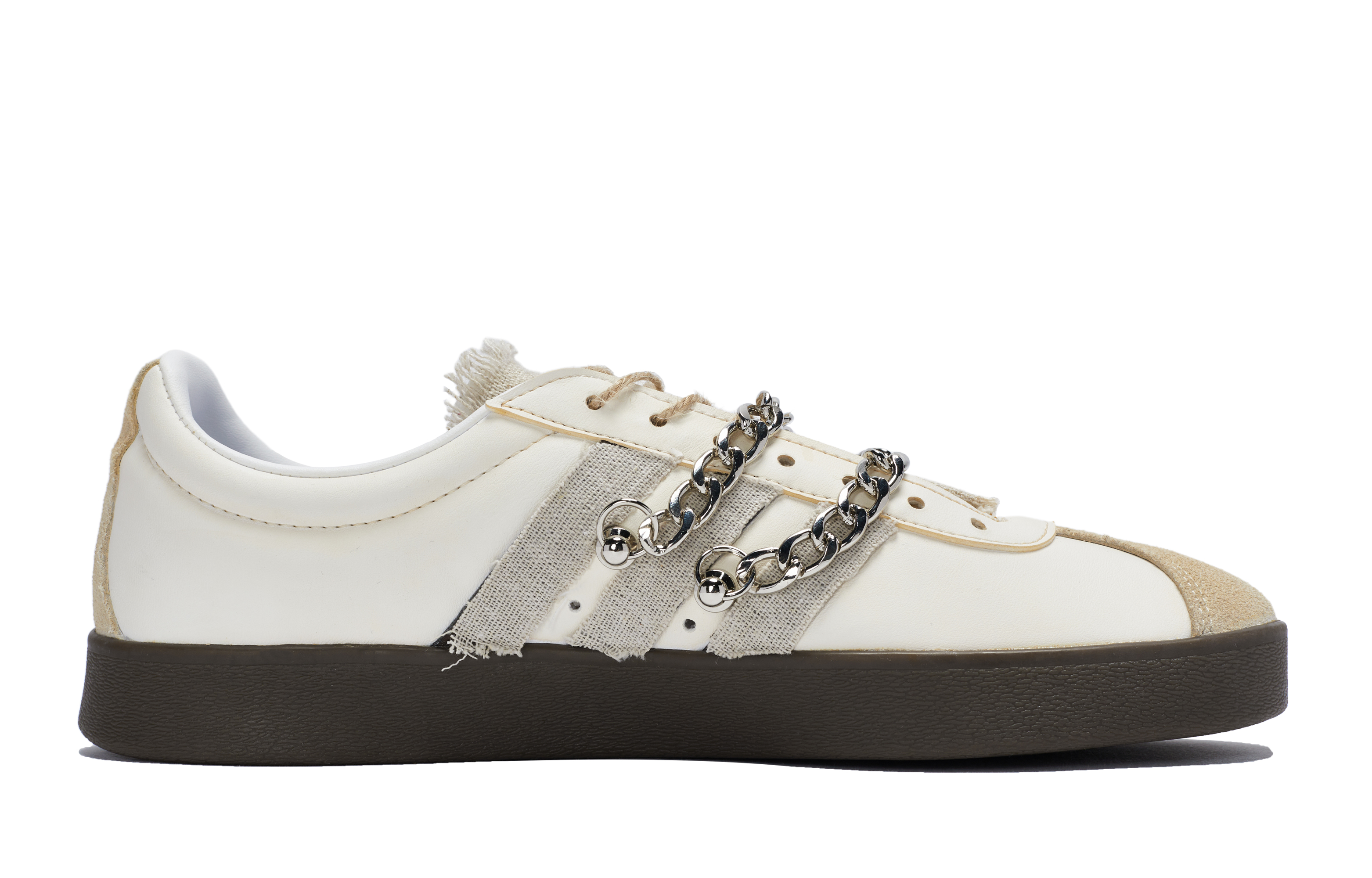 Lookbook 【訂製球鞋】 adidas neo Vl Court 811製造 可可西里 沙漠 金屬鍊 低筒 板鞋 男女款 米色
