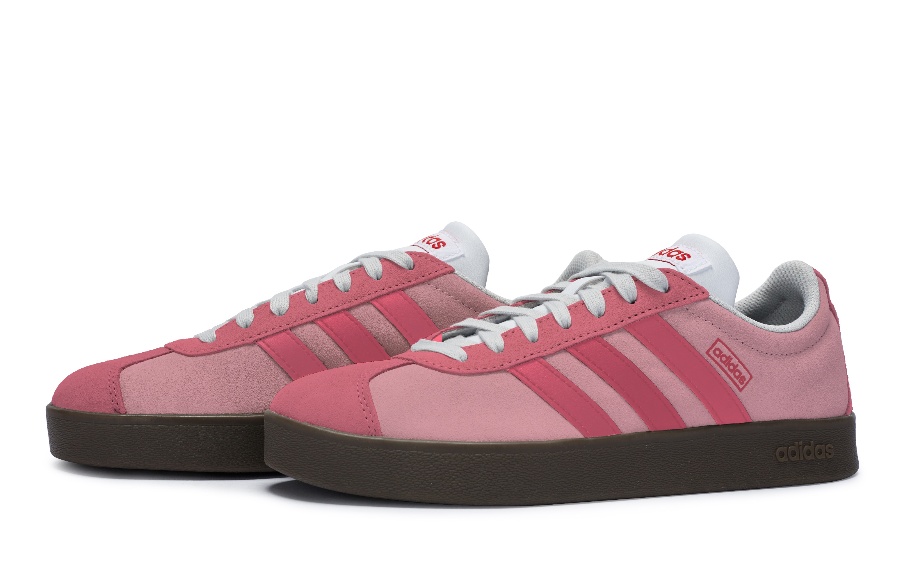Shop カスタムシューズ adidas NEO VL Court 811 ピンクベリー HQ1802(Team80-男女同款粉红莓莓)