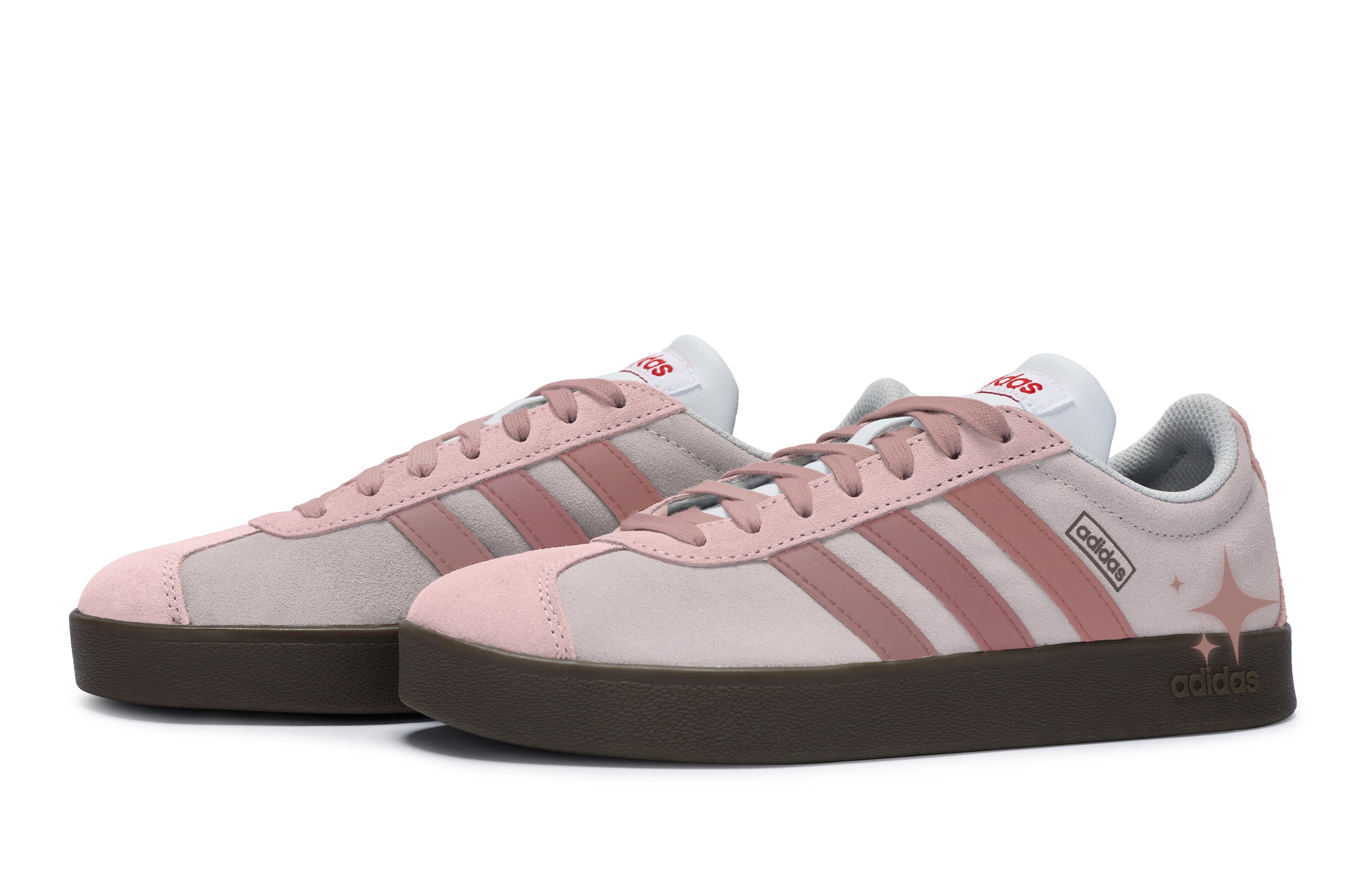 [Custom Shoes] adidas Neo VL Court 811 'Pink Star' 圖 4