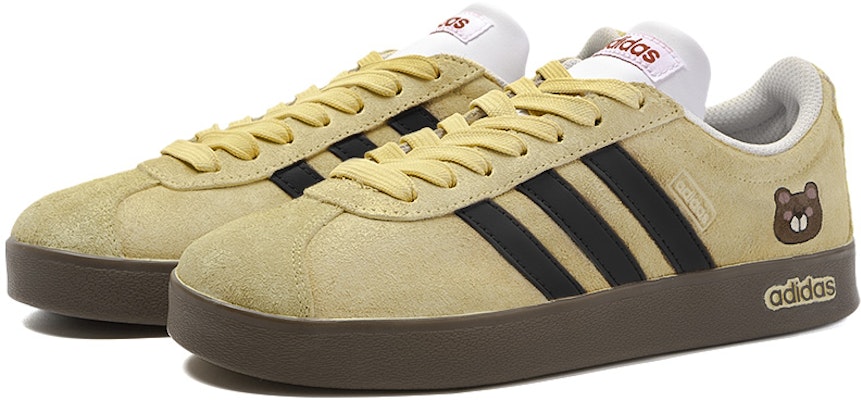 【客製化球鞋】adidas neo Vl Court oikkuao 琥珀 皮革 春夏 芭蕾風 蜜酥 時尚潮流 簡約配搭 經典 低筒 板鞋 男女皆宜 黃 Shop 【客製化球鞋】adidas neo Vl Court oikkuao 琥珀 皮革 春夏 芭蕾風 蜜酥 時尚潮流 簡約配搭 經典 低筒 板鞋 男女皆宜 黃