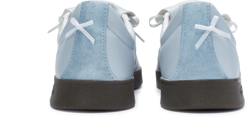 【訂製球鞋】 adidas neo Vl Court 811製造 芭蕾曼舞 芭蕾風 蝴蝶結 低筒 帆布鞋 男女款 粉藍銀 Details for 【訂製球鞋】 adidas neo Vl Court 811製造 芭蕾曼舞 芭蕾風 蝴蝶結 低筒 帆布鞋 男女款 粉藍銀