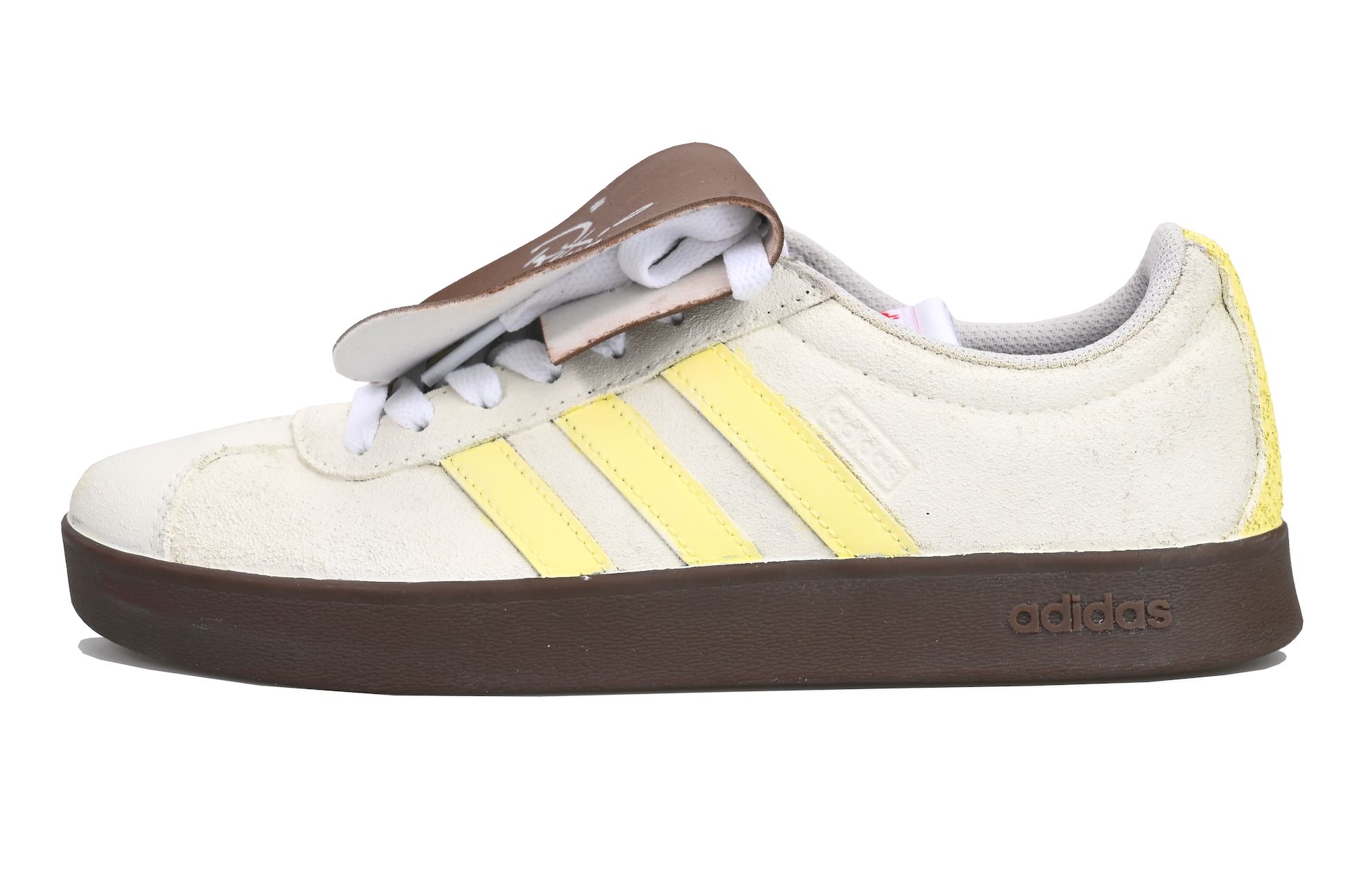 Order [Zapatillas Personalizadas] adidas Neo VL Court 'Banana Latte' HQ1802(Team33-香蕉拿铁-男女款）