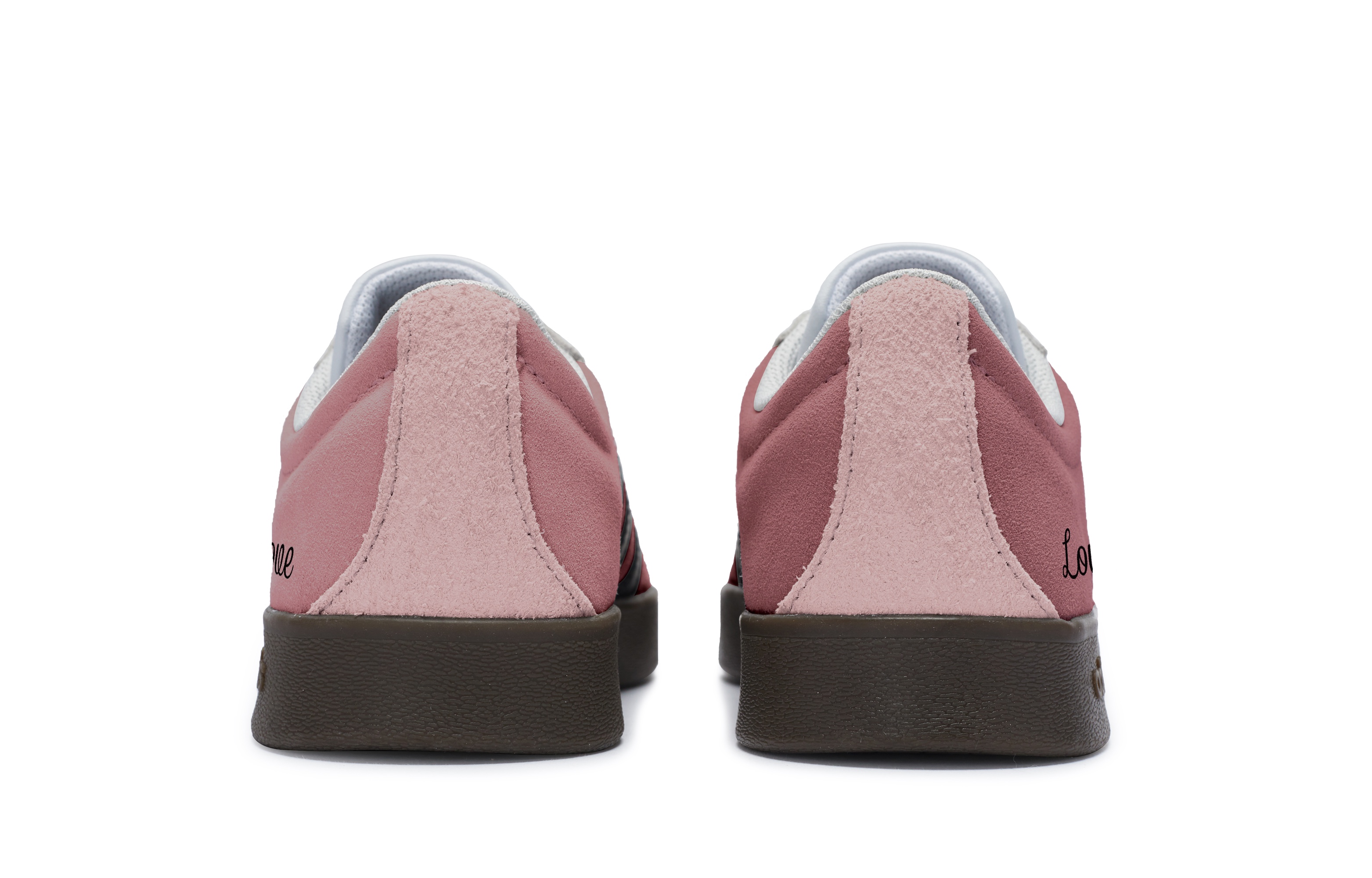 [Custom Shoes] adidas Neo VL Court 'Berry Black' 圖 5