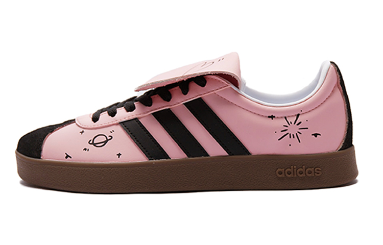 [Custom Shoes] adidas Neo VL Court 'Black Pink Jellyfish' 圖 2