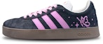 Buy 【定製球鞋】 adidas neo Vl Court 星蝶 可愛少女 簡約百搭 甜酷 防滑減震耐磨 低筒 板鞋 男女同款 黑粉
