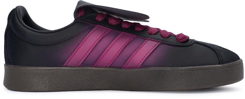 カスタム adidas neo VL Court 黒×ローズピンク ID6017(Team80-男女同款碳酸莓莓) Lookbook カスタム adidas neo VL Court 黒×ローズピンク ID6017(Team80-男女同款碳酸莓莓)