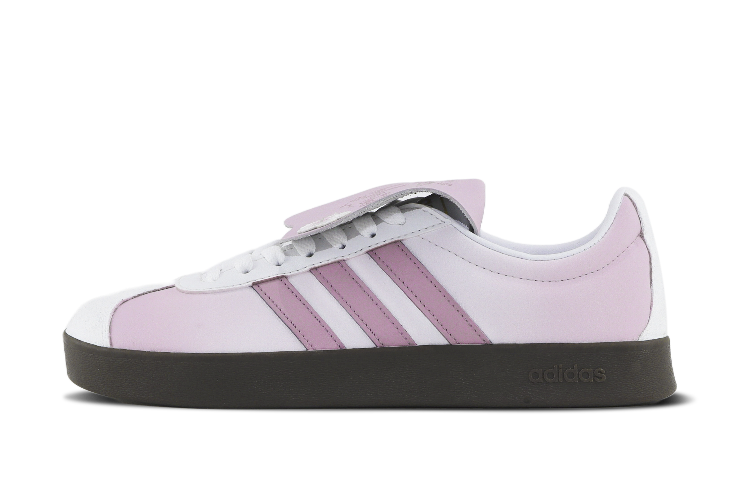 [Custom Shoes] adidas Neo VL Court 'Cherry Blossom Pink-White' 圖 2