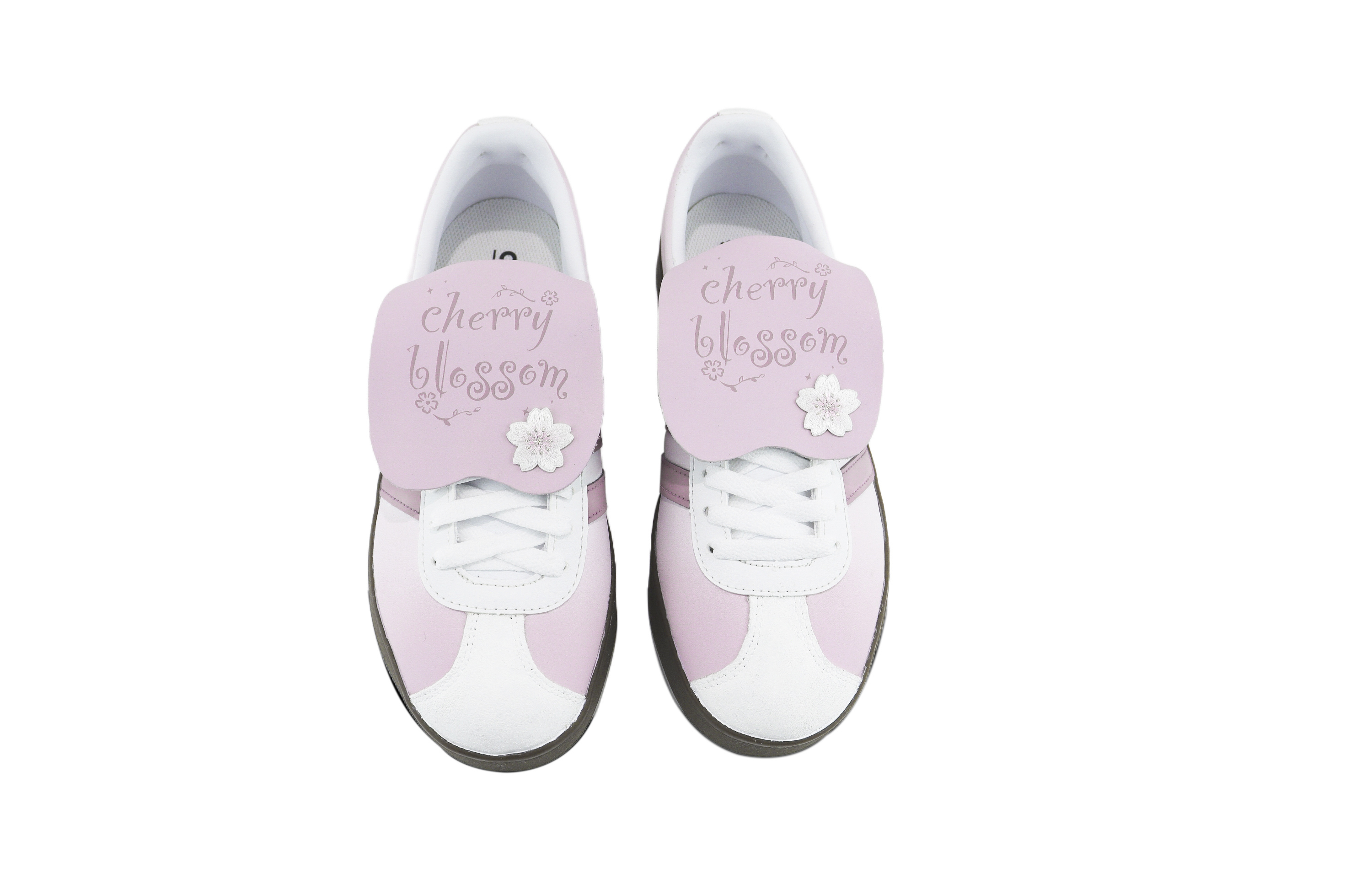 [Custom Shoes] adidas Neo VL Court 'Cherry Blossom Pink-White' 圖 5
