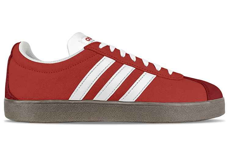 [Custom Shoes] adidas Neo VL Court 'Cherry Red' 圖 3