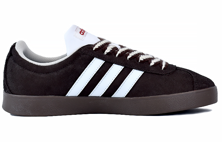 [Custom Shoes] adidas Neo VL Court 'Cocoa Brown-White' 圖 3