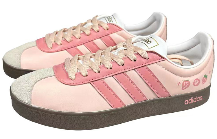 [Custom Shoes] adidas Neo VL Court 'Copernicus Pink Strawberry' 圖 4