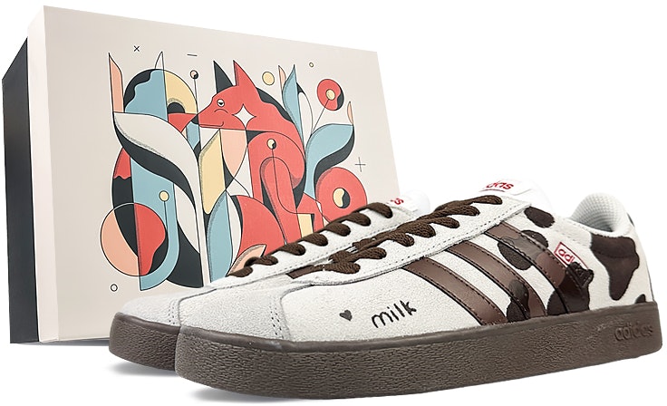 custom-shoes-adidas-neo-vl-court-cow-print-grey-black