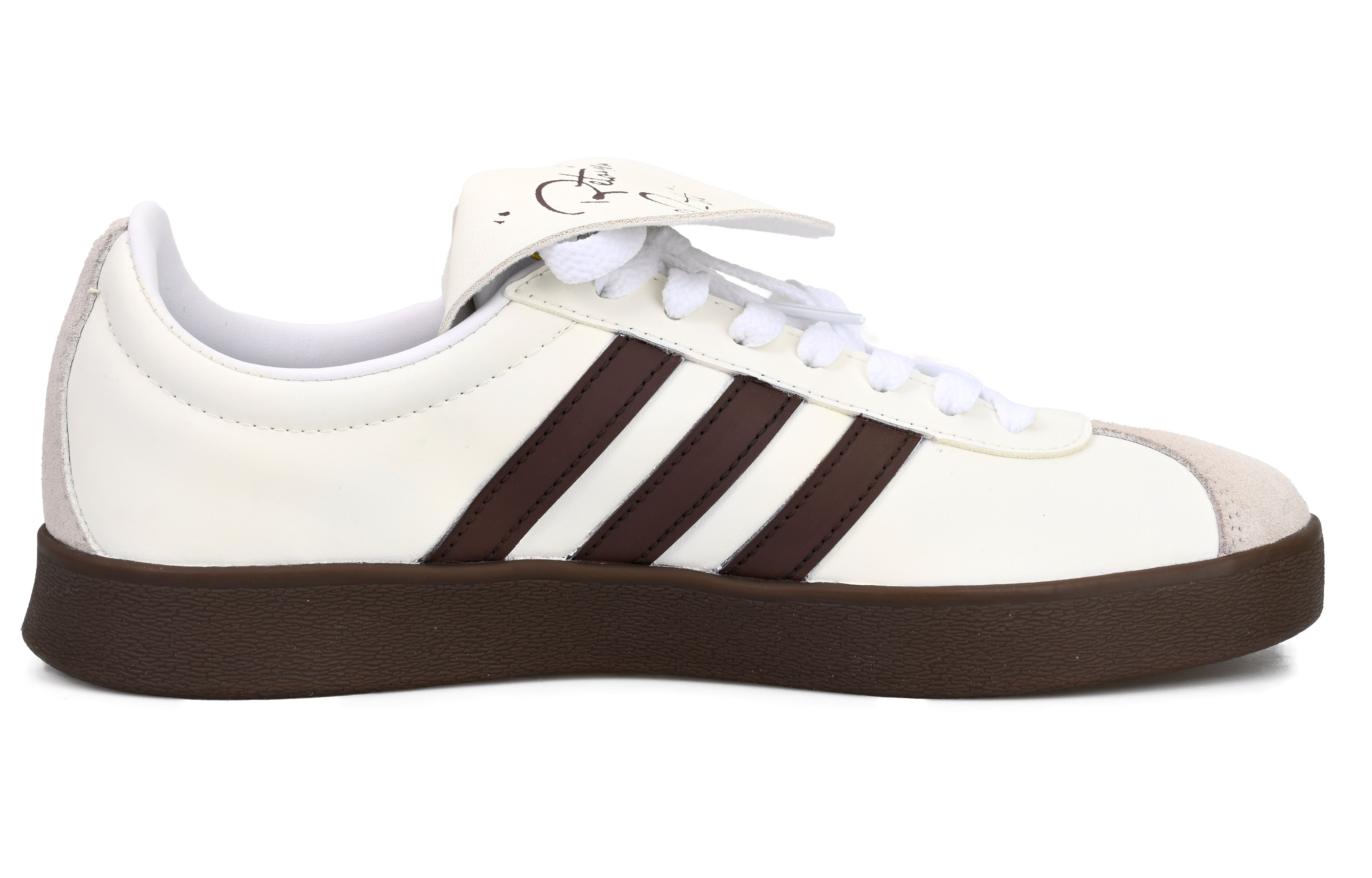 [Custom Shoes] adidas neo Vl Court 'Cream Brown' 圖 3