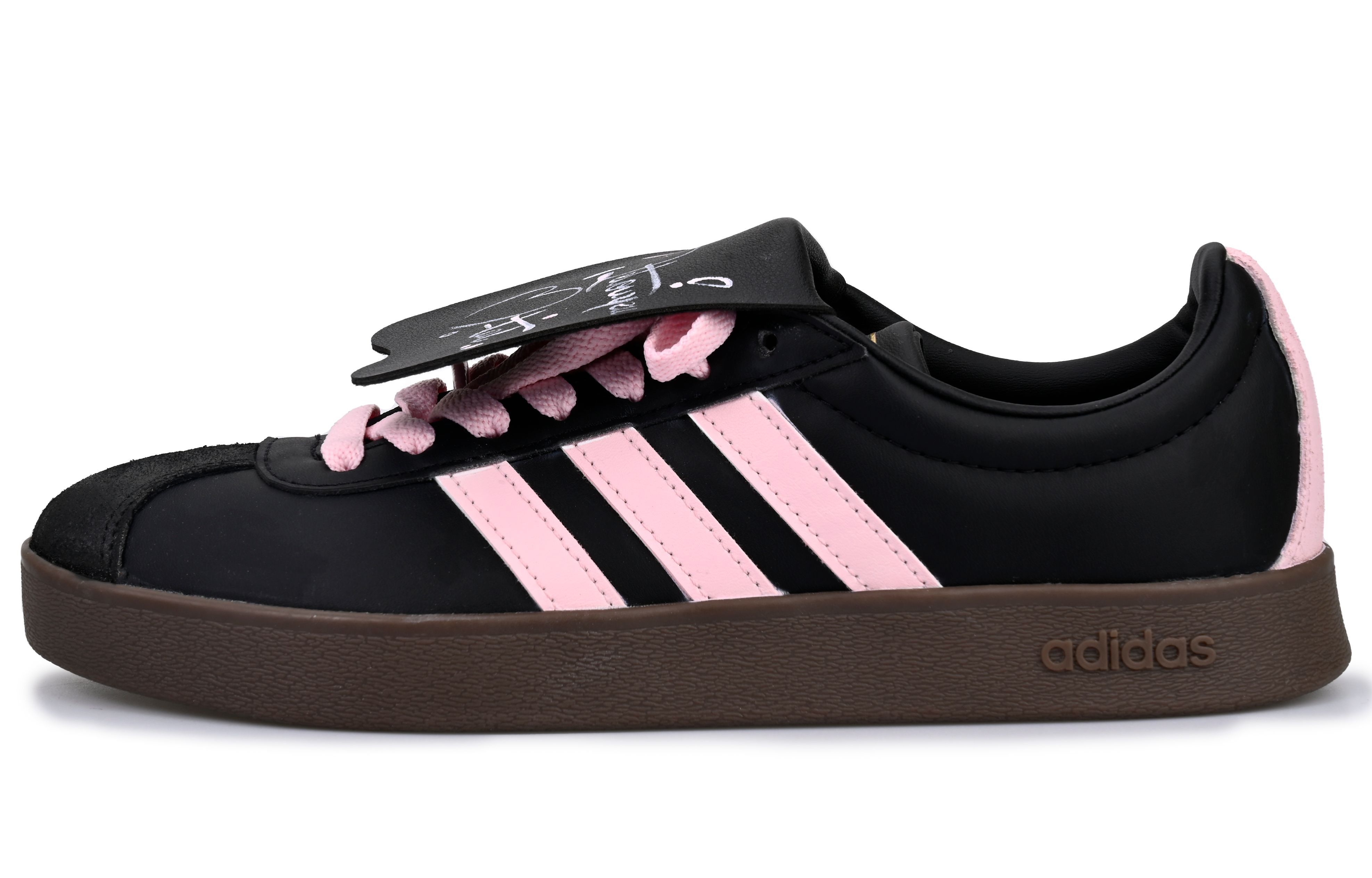 [Custom Shoes] adidas Neo VL Court 'Dark Night Rose' 圖 2