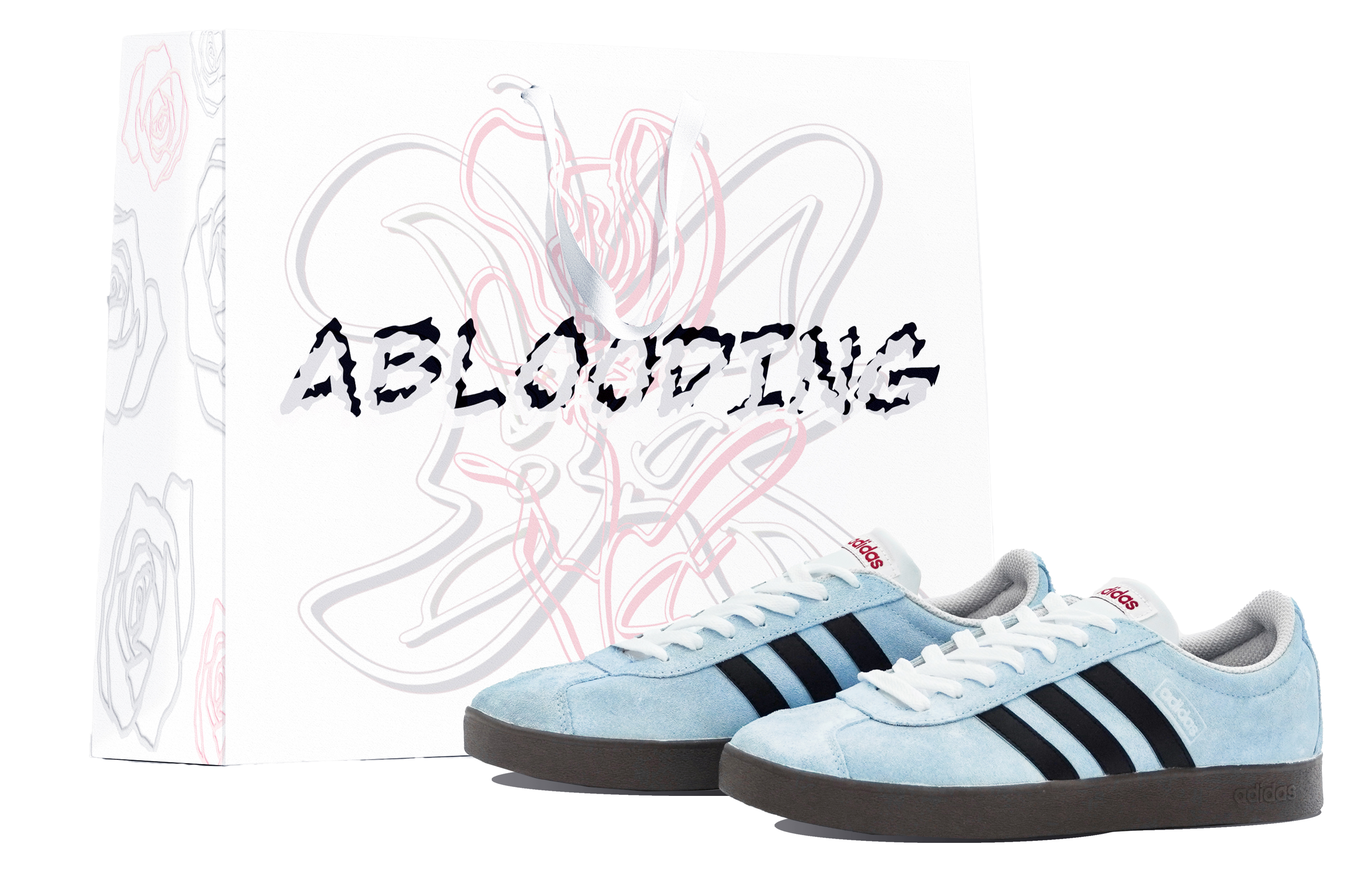 Order 아디다스 네오 VL 코트 '더티 블루' (커스텀) HQ1802(Team14-脏脏蓝S-Box)