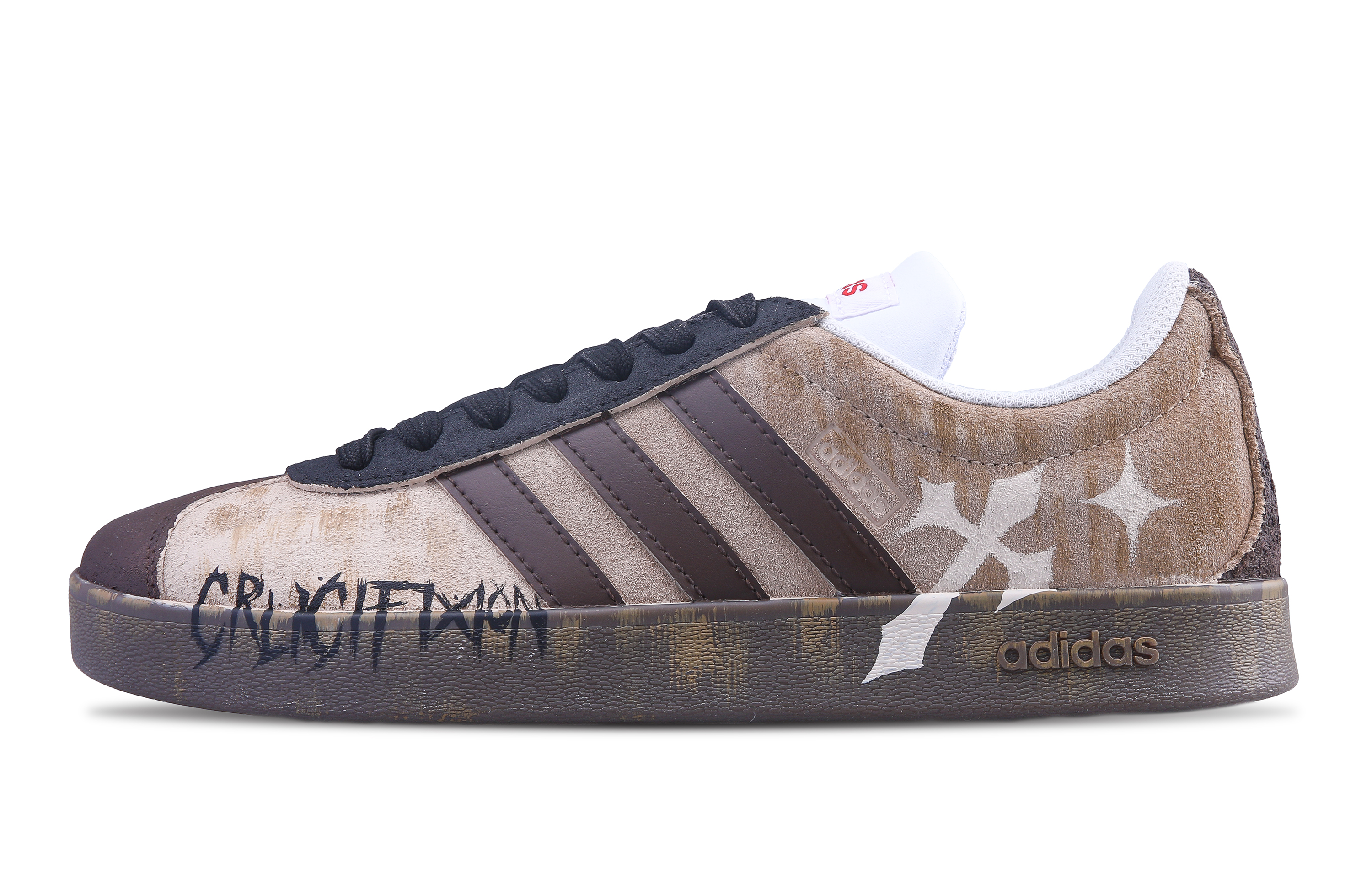 [Custom Shoes] adidas Neo VL Court 'Dystopia Beige' 圖 2