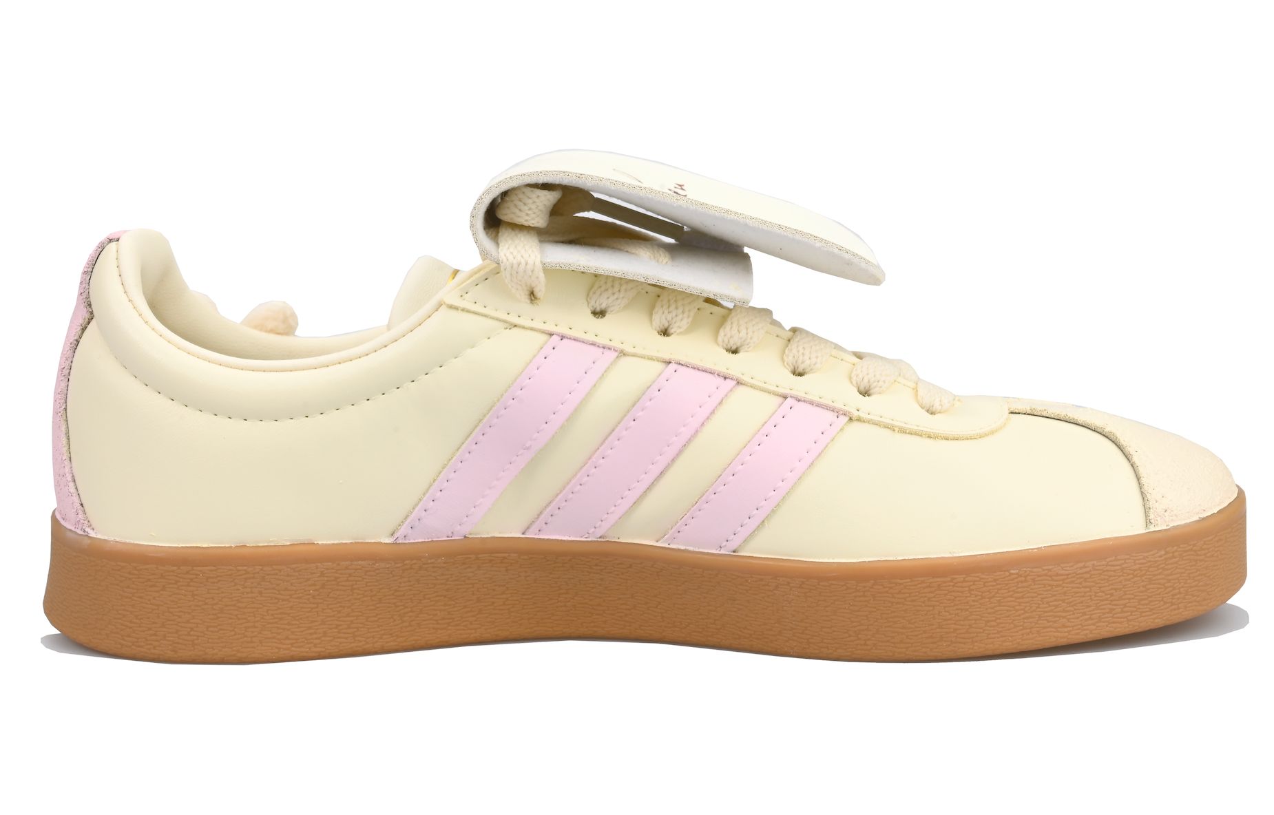 [Custom Shoes] adidas neo VL Court 'Fluffy Bunny Pink-White' 圖 3