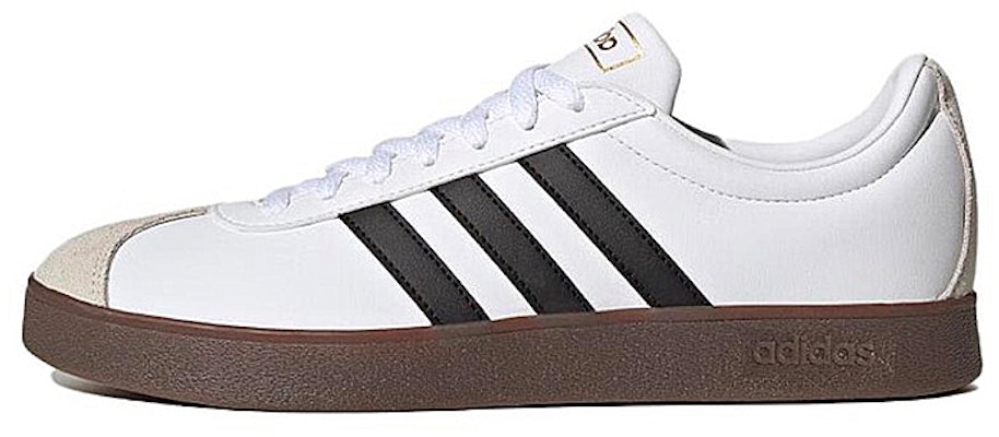 【定制球鞋】 adidas neo VL Court 禮盒 法式小香 珍珠花邊 出逃日記 防滑減震 低幫 板鞋 男女同款 白粉棕 Cheap 【定制球鞋】 adidas neo VL Court 禮盒 法式小香 珍珠花邊 出逃日記 防滑減震 低幫 板鞋 男女同款 白粉棕