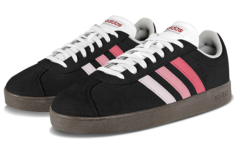 [Custom Shoes] adidas Neo VL Court 'Gradient Rainbow Ballet Pink-Black' 圖 4