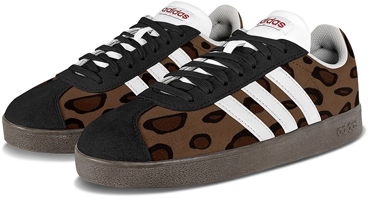 【訂製運動鞋】 adidas neo Vl Court 生活風格 復古小眾 原始叢林 街頭潮流 德訓 辣妹風 低筒 滑板鞋 男女款 棕黑 Shop 【訂製運動鞋】 adidas neo Vl Court 生活風格 復古小眾 原始叢林 街頭潮流 德訓 辣妹風 低筒 滑板鞋 男女款 棕黑