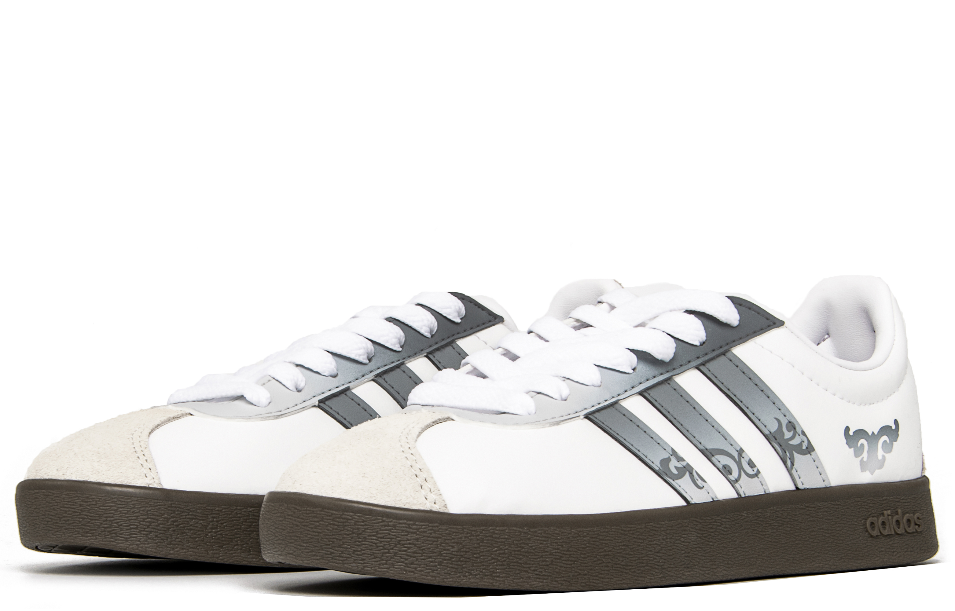 [Custom Shoes] adidas Neo VL Court 'Louvre Grey Gradient' 圖 4