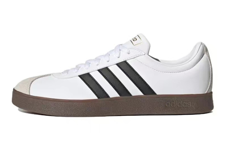 [Custom Shoes] adidas NEO VL Court 'Merritt Button Newspaper Patchwork' 圖 7