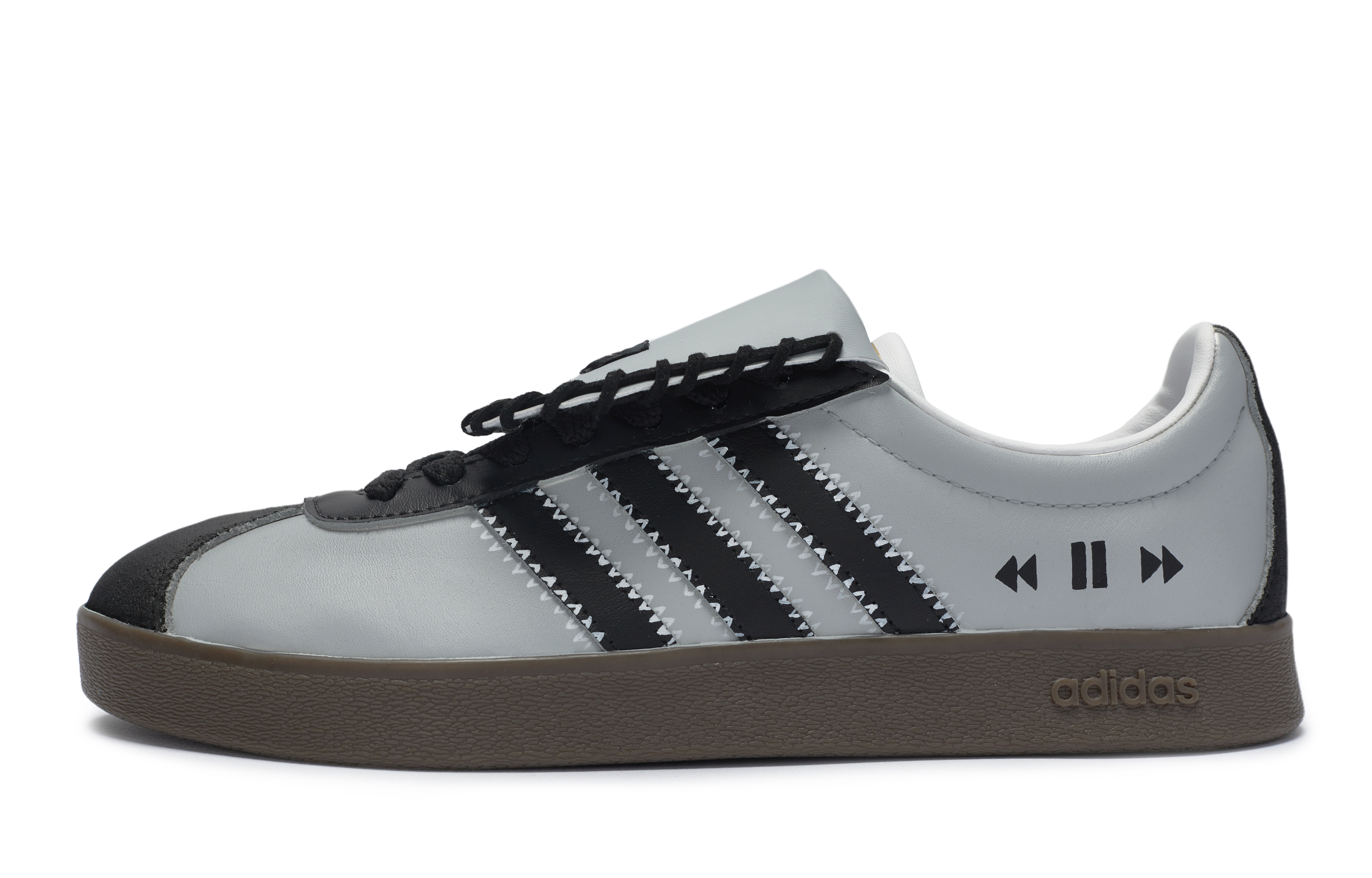 [Custom Shoes] adidas Neo VL Court 'Midnight Symphony Grey'