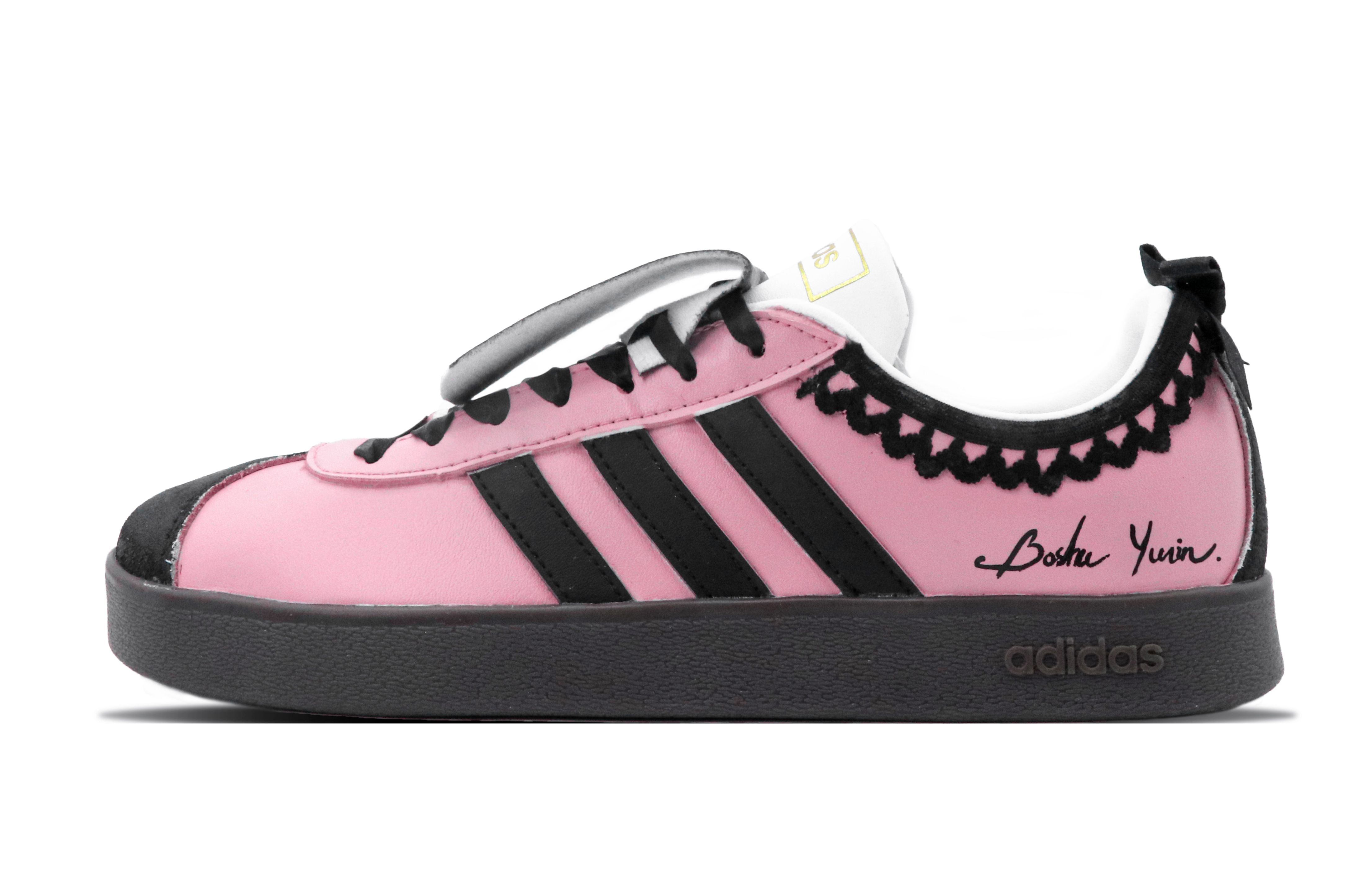 [Custom Shoes] adidas Neo Vl Court 'Midsummer Ballet Pink'