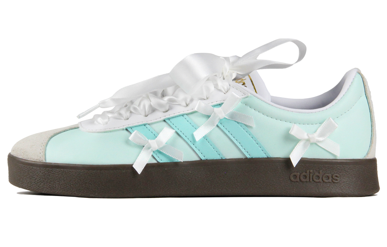 [Custom Shoes] adidas Neo VL Court 'Mint Green Silk Bow' 圖 2