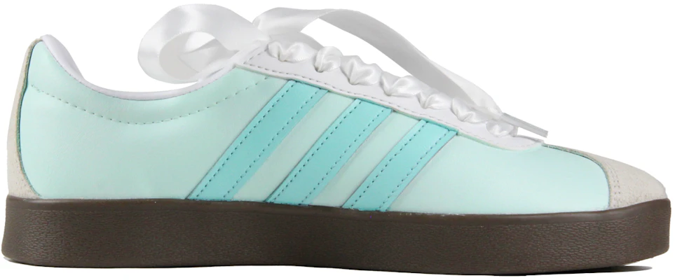 【訂製球鞋】 adidas neo Vl Court 520 夏日 清新少女 薄荷曼波 絲綢 蝴蝶結 百搭輕便 防滑 低筒 板鞋 男女同款 白綠 Lookbook 【訂製球鞋】 adidas neo Vl Court 520 夏日 清新少女 薄荷曼波 絲綢 蝴蝶結 百搭輕便 防滑 低筒 板鞋 男女同款 白綠