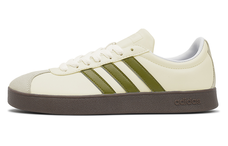 [Custom Shoes] adidas Neo VL Court 'Olive-Cream' 圖 2
