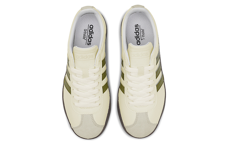 [Custom Shoes] adidas Neo VL Court 'Olive-Cream' 圖 5
