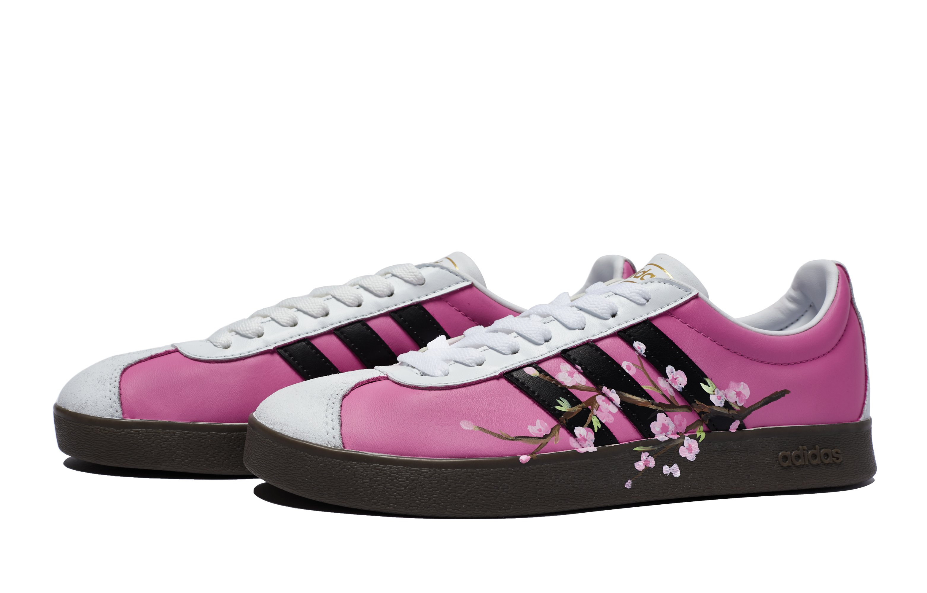 [Custom Shoes] adidas Neo VL Court 'Peach Blossom' 圖 4