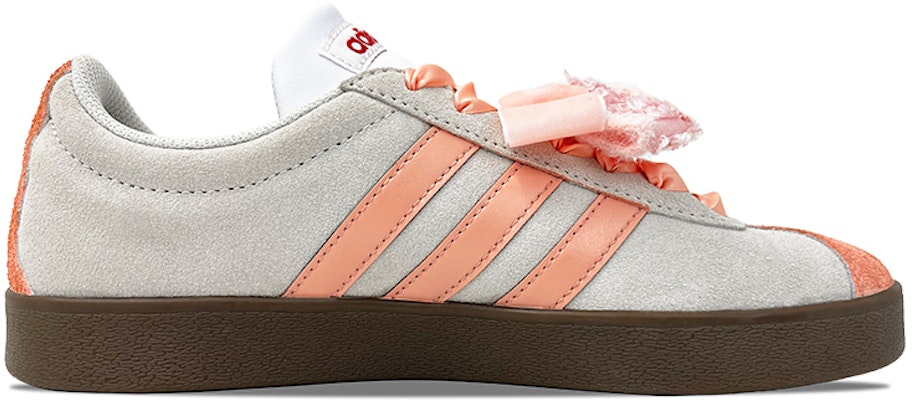 カスタムシューズ adidas Neo VL Court 「ピーチバブルガム」 HQ1802(Team114﹣男女款蜜桃气泡) Lookbook カスタムシューズ adidas Neo VL Court 「ピーチバブルガム」 HQ1802(Team114﹣男女款蜜桃气泡)