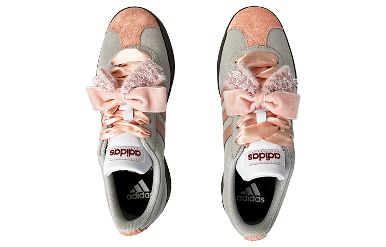 Shop [Sepatu Kustom] adidas Neo VL Court 'Peach Bubblegum' HQ1802(Team114﹣男女款蜜桃气泡）