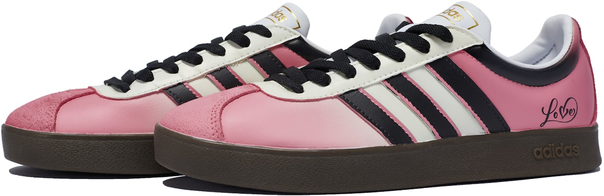 カスタムadidas NEO VL Court ピンク/黒/ベージュ ID6015(Team80-男女同款热恋桃粉) Shop カスタムadidas NEO VL Court ピンク/黒/ベージュ ID6015(Team80-男女同款热恋桃粉)